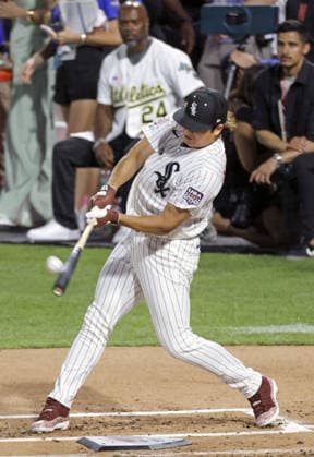 Baseball: MLB, Baseball Herren, USA All-Star Home Run Derby Munetaka Murakami of the Chicago White Sox competes in the MLB All-Star Home Run Derby on July 13, 2026, at Citizens Bank Park in Philadelphia.  A14AA0005623004P