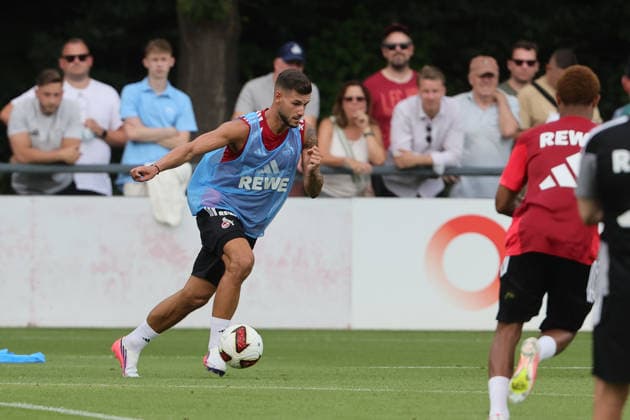 Trainingsauftakt, 1. FC Köln, Tom Krauß (1. FC Köln), 13.07.2026, Bild: *** Local Caption *** *** Sports: Start of Training, 1. FC Köln, Tom Krauß, 1. FC Köln, July 13, 2026, Image *** Local Caption ***