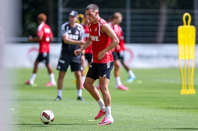 13.07.2026, Fußball, Trainingsauftakt 1.FC Köln, 1. Fußball Bundesliga, Geißbockheim, Saison 2026 2027: Said El Mala (1FC Koeln 13) beim ersten Training der neuen Saison 26 27 DFB regulations prohibit any use of photographs as image sequences and or quasi-video. Nordrhein-Westfalen Deutschland *** July 13, 2026, Soccer, 1. FC Köln s first training session, 1 Bundesliga, Geißbockheim, 2026–2027 season: Said El Mala of 1. FC Köln at the first training session of the new 2026–2027 season. DFB regulations prohibit any use of photographs as image sequences and or quasi-video. North Rhine-Westphalia, Germany