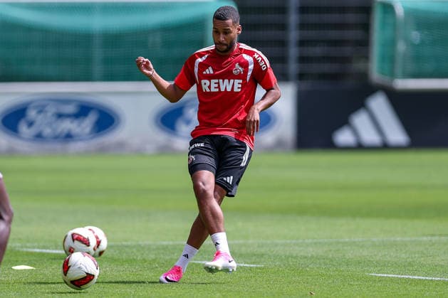 13.07.2026, Fußball, Trainingsauftakt 1.FC Köln, 1. Fußball Bundesliga, Geißbockheim, Saison 2026 2027: Isak Linton Maina (1FC Koeln 37) beim ersten Training der neuen Saison 26 27 DFB regulations prohibit any use of photographs as image sequences and or quasi-video. Nordrhein-Westfalen Deutschland *** July 13, 2026, Soccer, 1. FC Köln s first training session, 1 Bundesliga, Geißbockheim, 2026–2027 season: Isak Linton Maina (1. FC Köln, No. 37) at the first training session of the new 2026–2027 season. DFB regulations prohibit any use of photographs as image sequences and or quasi-video. North Rhine-Westphalia, Germany