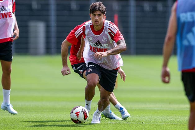 13.07.2026, Fußball, Trainingsauftakt 1.FC Köln, 1. Fußball Bundesliga, Geißbockheim, Saison 2026 2027: Kristiyan Irmiev beim ersten Training der neuen Saison 26 27 DFB regulations prohibit any use of photographs as image sequences and or quasi-video. Nordrhein-Westfalen Deutschland *** July 13, 2026, Soccer, 1. FC Köln’s first training session, Bundesliga, Geißbockheim, 2026–2027 season, Kristiyan Irmiev at the first training session of the new 2026–2027 season. DFB regulations prohibit any use of photographs as image sequences and or quasi-video. North Rhine-Westphalia, Germany