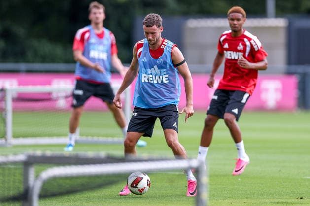 13.07.2026, Fußball, Trainingsauftakt 1.FC Köln, 1. Fußball Bundesliga, Geißbockheim, Saison 2026 2027: Luca Waldschmidt (1FC Koeln 07) beim ersten Training der neuen Saison 26 27 DFB regulations prohibit any use of photographs as image sequences and or quasi-video. Nordrhein-Westfalen Deutschland *** July 13, 2026, Soccer, 1. FC Köln s first training session, 1 Bundesliga, Geißbockheim, 2026–2027 season: Luca Waldschmidt at 1. FC Köln’s first training session of the new 2026–2027 season. DFB regulations prohibit any use of photographs as image sequences and or quasi-video. North Rhine-Westphalia, Germany