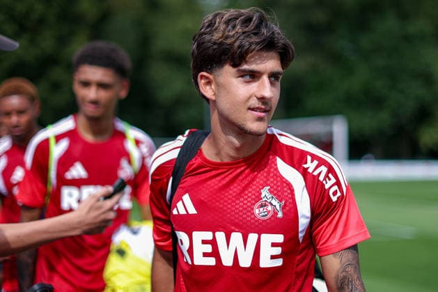 13.07.2026, Fußball, Trainingsauftakt 1.FC Köln, 1. Fußball Bundesliga, Geißbockheim, Saison 2026 2027: Kristiyan Irmiev beim ersten Training der neuen Saison 26 27 DFB regulations prohibit any use of photographs as image sequences and or quasi-video. Nordrhein-Westfalen Deutschland *** July 13, 2026, Soccer, 1. FC Köln’s first training session, Bundesliga, Geißbockheim, 2026–2027 season, Kristiyan Irmiev at the first training session of the new 2026–2027 season. DFB regulations prohibit any use of photographs as image sequences and or quasi-video. North Rhine-Westphalia, Germany