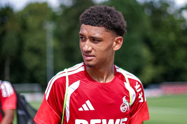 13.07.2026, Fußball, Trainingsauftakt 1.FC Köln, 1. Fußball Bundesliga, Geißbockheim, Saison 2026 2027: Nilas Yacobi beim ersten Training der neuen Saison 26 27 DFB regulations prohibit any use of photographs as image sequences and or quasi-video. Nordrhein-Westfalen Deutschland *** July 13, 2026, Soccer, 1. FC Köln’s first training session, Bundesliga, Geißbockheim, 2026–2027 season. Nilas Yacobi at the first training session of the new 2026–2027 season. DFB regulations prohibit any use of photographs as image sequences and or quasi-video. North Rhine-Westphalia, Germany