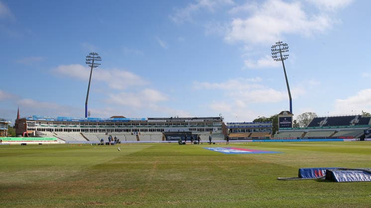 BIRMINGHAM, ENGLAND - JULY 14: General view inside the ground before the 1st Metro Bank ODI match between England and India at Edgbaston on July 14, 2026 in Birmingham, England.  Copyright: xJayxPatel SPPx Sportspressphoto_SPR190399