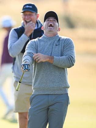 Rory McIlroy (NIR) on the 2nd Green 154th Open Golf Championships, Royal Birkdale, Southport, UK - 14 Jul 2026Southport Royal Birkdale United Kingdom  Copyright: xGreigxCowie Shutterstockx 16988289e