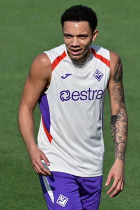 SOCCER - Serie A - ACF Fiorentina training session Photo by IPA ABACAPRESS.COM86667430 - ACF Fiorentina defender Viery Fernandes Santos Lopes during an ACF Fiorentina training session for an Italian Serie A soccer match in Bagno a Ripoli (FI), Italy, July 13, 2026 Bagno a Ripoli (FI) Italy  Copyright: xIPAxSport ABACAx