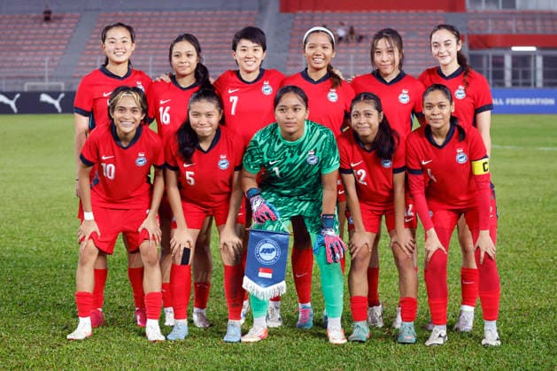 July 13, 2026, Kuala Lumpur, Malaysia: Singapore players seen prior to the AFF Women s Cup 2026 match between Singapore and Laos at Kuala Lumpur Football Stadium, Cheras. Final score Singapore 1 : 1 Laos Kuala Lumpur Malaysia - ZUMAs197 20260713_aaa_s197_212 Copyright: xWongxFokxLoyx