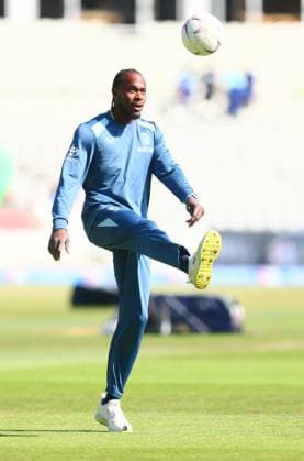 Jofra Archer of England during the warm up England v India, First Metro Bank One Day International, International Cricket, Edgbaston, Birmingham, UK - 14 Jul 2026Birmingham Edgbaston United Kingdom  Copyright: xPaulxCurrie Shutterstockx 16989400f
