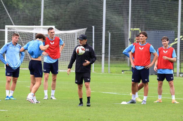 Football, 2nd Bundesliga, Hertha BSC, Training