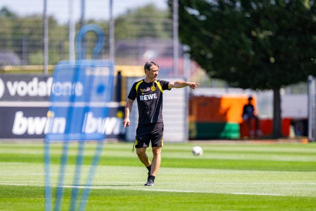 Bundesliga, Borussia Dortmund öffentliches Training am 14.07.2026, Saisonstart 2026 2027 in Dortmud Niko Kovac *** Bundesliga, Borussia Dortmund public training session on July 14, 2026, start of the 2026–2027 season in Dortmund, Niko Kovac Copyright: xDavidxInderliedx