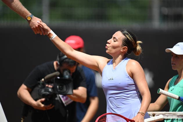 UniCredit IASI OPEN Elena Gabriela Ruse of Romania plays against Kaitlin Quevedo of Spain during the Unicredit Iasi Open game, in Iasi, Romania, on July 14, 2026. Imago Images Alex Nicodim Copyright: xAlexxNicodimx
