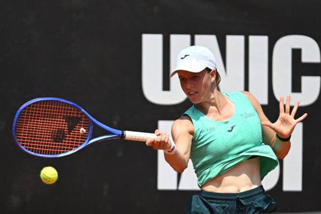 UniCredit IASI OPEN Kaitlin Quevedo of Spain plays against Elena Gabriela Ruse of Romania during the Unicredit Iasi Open game, in Iasi, Romania, on July 14, 2026. Imago Images Alex Nicodim Copyright: xAlexxNicodimx