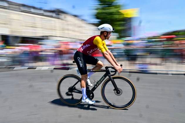 Tour de France 2026 Stage 10 LE LIORAN, FRANCE - JULY 14 : Aranburu Alex (ESP) of Cofidis before the start of the race during stage 10 of the 113rd edition of Tour de France an UCI World Tour 2.UWT cycling road race stage for Men Elite of 167 km with start in Aurillac and finish in Le Lioran on July 14, 2026 in Le Lioran, France, 14 07 2026 Le Lioran France  Copyright: xPeterxDexVoechtx