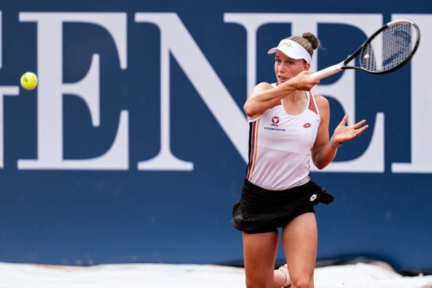 TENNIS - WTA, Tennis Damen Generali Open Ladies Kitzbuehel KITZBUEHEL,AUSTRIA,14.JUL.26 - TENNIS - WTA Tour, Generali Open Ladies Kitzbuehel. Image shows Sinja Kraus (AUT).  GEPAxpictures xJulioxArellano