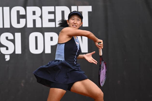 UniCredit IASI OPEN Moyuka Uchijima of Japan plays against Elina Avanesyan of Armenia during the Unicredit Iasi Open game, in Iasi, Romania, on July 14, 2026. Imago Images Alex Nicodim Copyright: xAlexxNicodimx