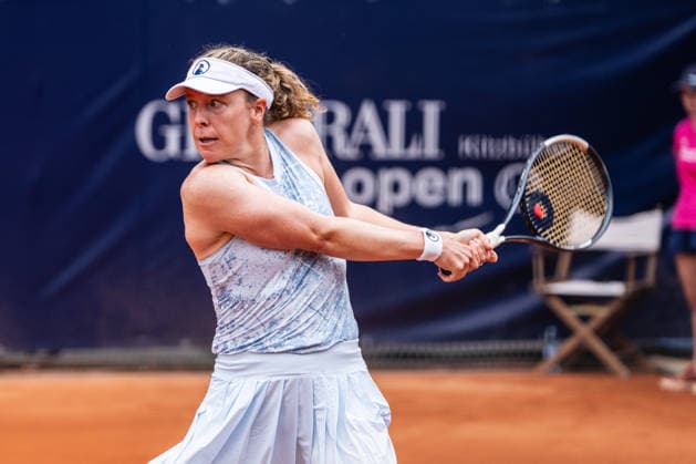 TENNIS - WTA, Tennis Damen Generali Open Ladies Kitzbuehel KITZBUEHEL,AUSTRIA,14.JUL.26 - TENNIS - WTA Tour, Generali Open Ladies Kitzbuehel. Image shows Anna-Lena Friedsam (GER).  GEPAxpictures xJulioxArellano