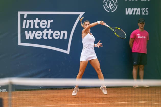 TENNIS - WTA, Tennis Damen Generali Open Ladies Kitzbuehel KITZBUEHEL,AUSTRIA,14.JUL.26 - TENNIS - WTA Tour, Generali Open Ladies Kitzbuehel. Image shows Martina Colmegna (ITA).  GEPAxpictures xJulioxArellano