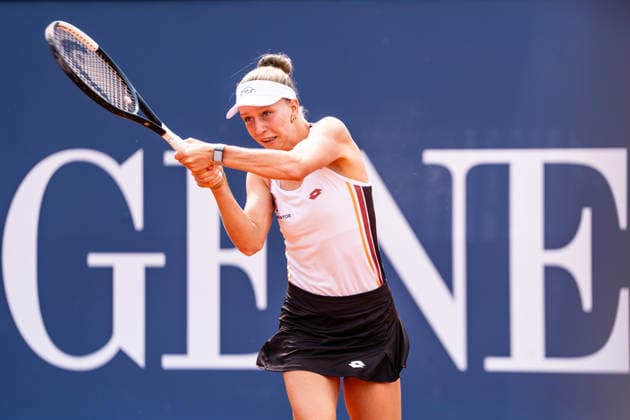 TENNIS - WTA, Tennis Damen Generali Open Ladies Kitzbuehel KITZBUEHEL,AUSTRIA,14.JUL.26 - TENNIS - WTA Tour, Generali Open Ladies Kitzbuehel. Image shows Sinja Kraus (AUT).  GEPAxpictures xJulioxArellano