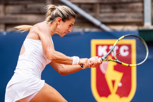 TENNIS - WTA, Tennis Damen Generali Open Ladies Kitzbuehel KITZBUEHEL,AUSTRIA,14.JUL.26 - TENNIS - WTA Tour, Generali Open Ladies Kitzbuehel. Image shows Martina Colmegna (ITA).  GEPAxpictures xJulioxArellano