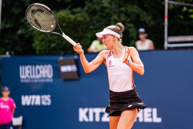 TENNIS - WTA, Tennis Damen Generali Open Ladies Kitzbuehel KITZBUEHEL,AUSTRIA,14.JUL.26 - TENNIS - WTA Tour, Generali Open Ladies Kitzbuehel. Image shows Sinja Kraus (AUT).  GEPAxpictures xJulioxArellano