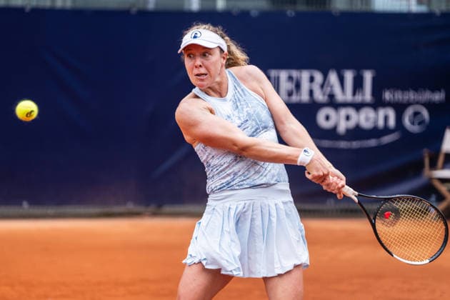 TENNIS - WTA, Tennis Damen Generali Open Ladies Kitzbuehel KITZBUEHEL,AUSTRIA,14.JUL.26 - TENNIS - WTA Tour, Generali Open Ladies Kitzbuehel. Image shows Anna-Lena Friedsam (GER).  GEPAxpictures xJulioxArellano