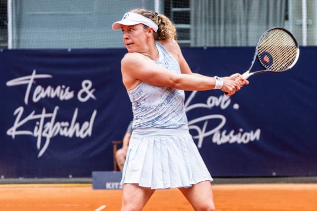 TENNIS - WTA, Tennis Damen Generali Open Ladies Kitzbuehel KITZBUEHEL,AUSTRIA,14.JUL.26 - TENNIS - WTA Tour, Generali Open Ladies Kitzbuehel. Image shows Anna-Lena Friedsam (GER).  GEPAxpictures xJulioxArellano