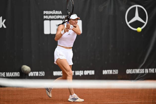 UniCredit IASI OPEN Elina Avanesyan of Armenia plays against Moyuka Uchijima of Japan during the Unicredit Iasi Open game, in Iasi, Romania, on July 14, 2026. Imago Images Alex Nicodim Copyright: xAlexxNicodimx