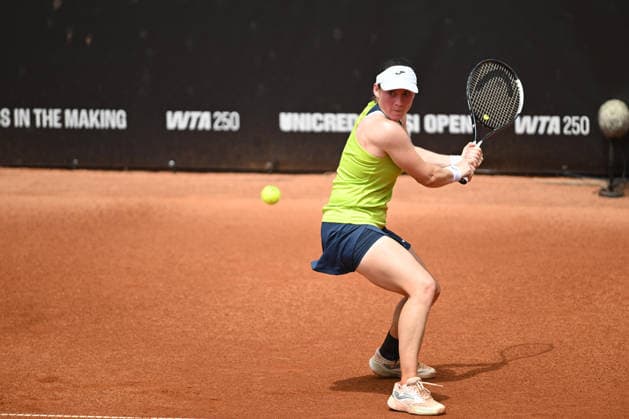 UniCredit IASI OPEN Tamara Zidansek of Slovenia plays against Emiliana Arango of Columbia during the Unicredit Iasi Open game, in Iasi, Romania, on July 14, 2026. Imago Images Alex Nicodim Copyright: xAlexxNicodimx