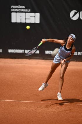 UniCredit IASI OPEN Emiliana Arango of Columbia plays against Tamara Zidansek of Slovenia during the Unicredit Iasi Open game, in Iasi, Romania, on July 14, 2026. Imago Images Alex Nicodim Copyright: xAlexxNicodimx