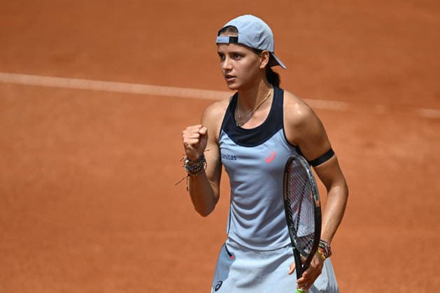 UniCredit IASI OPEN Emiliana Arango of Columbia plays against Tamara Zidansek of Slovenia during the Unicredit Iasi Open game, in Iasi, Romania, on July 14, 2026. Imago Images Alex Nicodim Copyright: xAlexxNicodimx