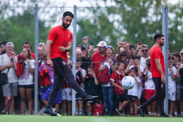 Ruben Amorim Head Coach of AC Milan seen in action during Training Session AC Milan 2026 27 at Milanello in Milan, Italy Milan Milanello Milan Italy Copyright: xEPhotopressx SP24-1440-043