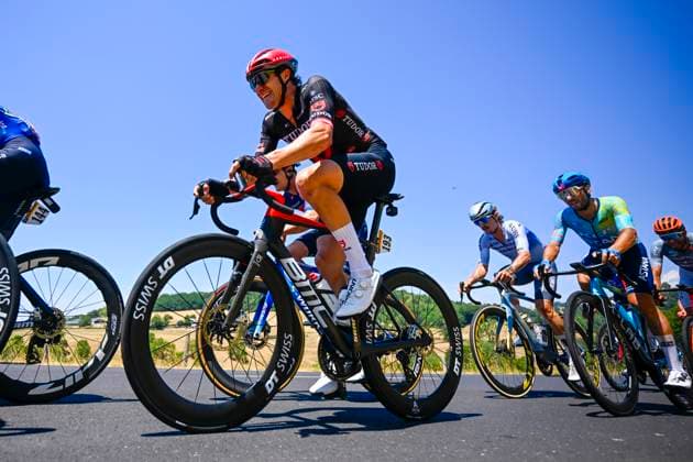 Tour de France 2026 Stage 10 LE LIORAN, FRANCE - JULY 14 : Haller Marco (AUT) of Tudor Pro Cycling Team in action during stage 10 of the 113rd edition of Tour de France an UCI World Tour 2.UWT cycling road race stage for Men Elite of 167 km with start in Aurillac and finish in Le Lioran on July 14, 2026 in Le Lioran, France, 14 07 2026 Le Lioran France  Copyright: xTomasxSiskx