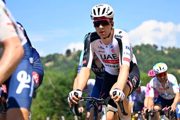 Tour de France 2026 Stage 10 LE LIORAN, FRANCE - JULY 14 : Vermeersch Florian (BEL) of UAE Team Emirates XRG in action during stage 10 of the 113rd edition of Tour de France an UCI World Tour 2.UWT cycling road race stage for Men Elite of 167 km with start in Aurillac and finish in Le Lioran on July 14, 2026 in Le Lioran, France, 14 07 2026 Le Lioran France  Copyright: xTomasxSiskx