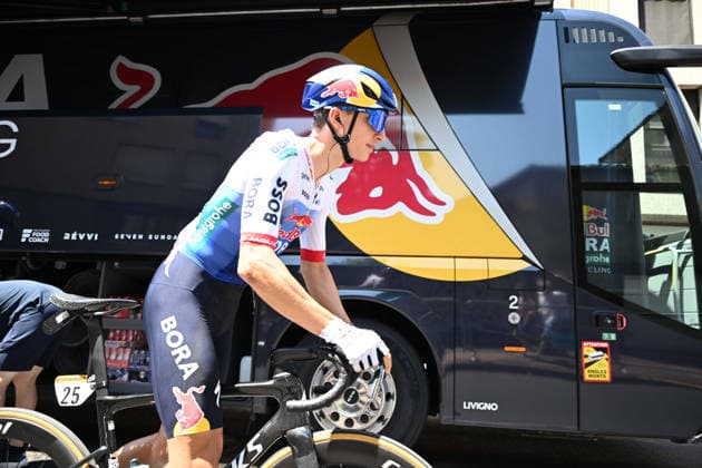 14-07-2026 Tour De France; Tappa 10 Aurillac - Le Lioran; 2026, Red Bull - Bora Hansgrohe; Lipowitz, Florian; Aurillac; 
