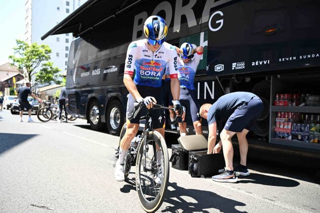 14-07-2026 Tour De France; Tappa 10 Aurillac - Le Lioran; 2026, Red Bull - Bora Hansgrohe; Lipowitz, Florian; Aurillac; 