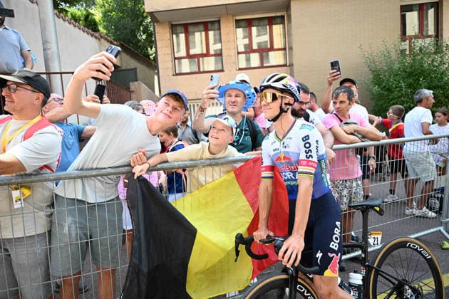 14-07-2026 Tour De France; Tappa 10 Aurillac - Le Lioran; 2026, Red Bull - Bora Hansgrohe; Evenepoel, Remco; Aurillac; 