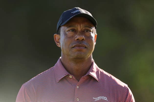 USA GOLF Genesis Invitational Round 4 epa12770540 American golfer Tiger Woods is introduced during the final round of the 2026 Genesis Invitational at Riviera Country Club in Los Angeles, California, USA, 22 February 2026. Los Angeles United States  Copyright: xCHRISxTORRESx