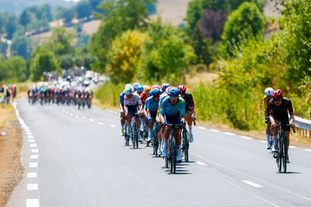 Tour de France 2026 Stage 10 LE LIORAN, FRANCE - JULY 14 : Tejada Harold (COL) of XDS Astana Team in action during stage 10 of the 113rd edition of Tour de France an UCI World Tour 2.UWT cycling road race stage for Men Elite of 167 km with start in Aurillac and finish in Le Lioran on July 14, 2026 in Le Lioran, France, 14 07 2026 Le Lioran France  Copyright: xLucaxBettinix