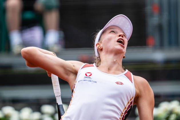 TENNIS - WTA, Tennis Damen Generali Open Ladies Kitzbuehel KITZBUEHEL,AUSTRIA,14.JUL.26 - TENNIS - WTA Tour, Generali Open Ladies Kitzbuehel. Image shows Sinja Kraus (AUT).  GEPAxpictures xJulioxArellano