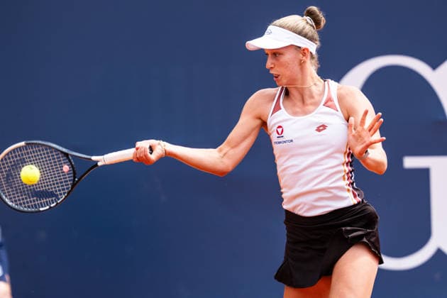 TENNIS - WTA, Tennis Damen Generali Open Ladies Kitzbuehel KITZBUEHEL,AUSTRIA,14.JUL.26 - TENNIS - WTA Tour, Generali Open Ladies Kitzbuehel. Image shows Sinja Kraus (AUT).  GEPAxpictures xJulioxArellano