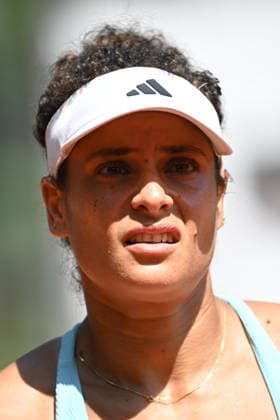 UniCredit IASI OPEN Mayar Sherif of Egypt plays against Dalma Gulf of Hungary during the Unicredit Iasi Open game, in Iasi, Romania, on July 14, 2026. Imago Images Alex Nicodim Copyright: xAlexxNicodimx