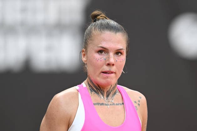 UniCredit IASI OPEN Oleksandra Oliynykova of Ukraine plays against Ipek Oz of Turkey during the Unicredit Iasi Open game, in Iasi, Romania, on July 14, 2026. Imago Images Alex Nicodim Copyright: xAlexxNicodimx