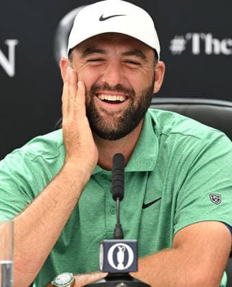 Scottie Scheffler (USA) press conference, PK, Pressekonferenz 154th Open Golf Championships, Royal Birkdale, Southport, UK - 14 Jul 2026Southport Royal Birkdale United Kingdom  Copyright: xGreigxCowie Shutterstockx 16988289dq