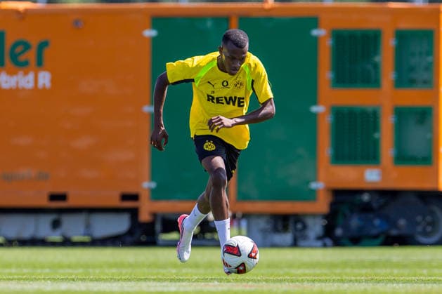 14.07.2026, Fussball, Training von Borussia Dortmund. Justin Lerma (Borussia Dortmund). Dortmund Trainingsgelände des BVB NRW Deutschland xRHR-FOTO DEx *** July 14, 2026, Soccer, Borussia Dortmund Training: Justin Lerma, Borussia Dortmund, BVB Training Facility, North Rhine-Westphalia, Germany xRHR PHOTO DEx Copyright: DennisxEwert RHR-FOTOx RHR-FOTO DE