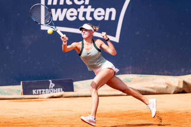TENNIS - WTA, Tennis Damen Generali Open Ladies Kitzbuehel KITZBUEHEL,AUSTRIA,14.JUL.26 - TENNIS - WTA Tour, Generali Open Ladies Kitzbuehel. Image shows Laura Samson (CZE).  GEPAxpictures xJulioxArellano