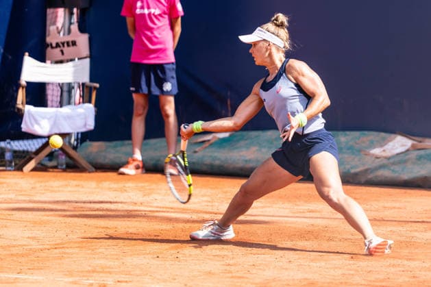 TENNIS - WTA, Tennis Damen Generali Open Ladies Kitzbuehel KITZBUEHEL,AUSTRIA,14.JUL.26 - TENNIS - WTA Tour, Generali Open Ladies Kitzbuehel. Image shows Laura Pigossi (BRA).  GEPAxpictures xJulioxArellano
