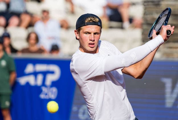 260714 Max Dahlin of Sweden during day 2 of the Nordea Open on July 14, 2026 in Bastad. Photo: Niclas Jönsson BILDBYRAN COP 273 NO0429 tennis ATP, Tennis Herren 250 nordea open bbeng sverige sweden *** 260714 Max Dahlin of Sweden on Day 2 of the Nordea Open on July 14, 2026, in Bastad. Photo by Niclas Jönsson, BILDBYRAN COP 273 NO0429 tennis atp 250 nordea open bbeng sverige sweden  Copyright: NICLASxJÖNSSON BB260714NO014