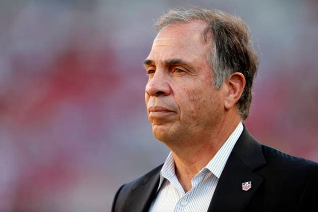 USA SOCCER CONCACAF GOLD CUP USA vs Jamaica epa06111917 US coach Bruce Arena looks on before their final match of the CONCACAF Gold Cup against Jamaica at Levi s Stadium in Santa Clara, California, USA, 26 July 2017. SANTA CLARA United States  Copyright: xJOHNxG.xMABANGLOx