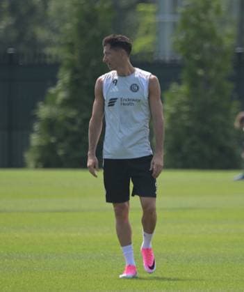 Lewandowski first training with Chicago fire CHICAGO, UNITED STATES - JULY 14: Poland s Robert Lewandowski attends in his first training session with his new club Chicago Fire FC at Endeavor Health Performance Center in Chicago, United States, on July 14, 2026. Jacek Boczarski Anadolu Chicago United States. Editorial use only. Please get in touch for any other usage.  Copyright: x2026xAnadoluxJacekxBoczarskix